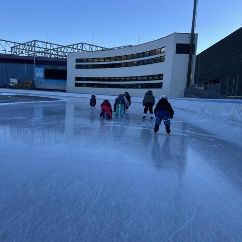 Eislaufen Olympiaworld 