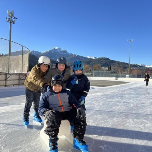 Eislaufen Olympiaworld 