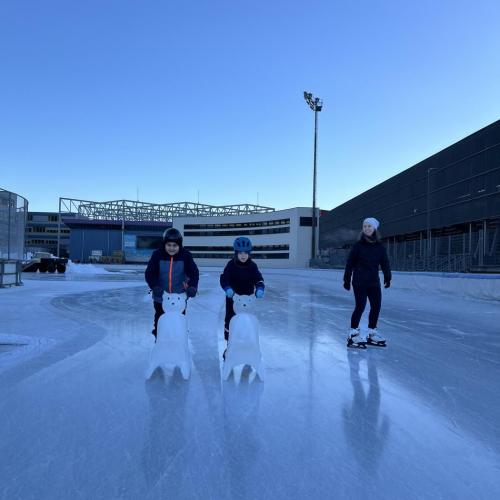 Eislaufen Olympiaworld 