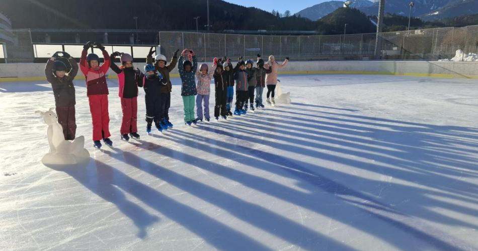 Eislaufen Olympiaworld 