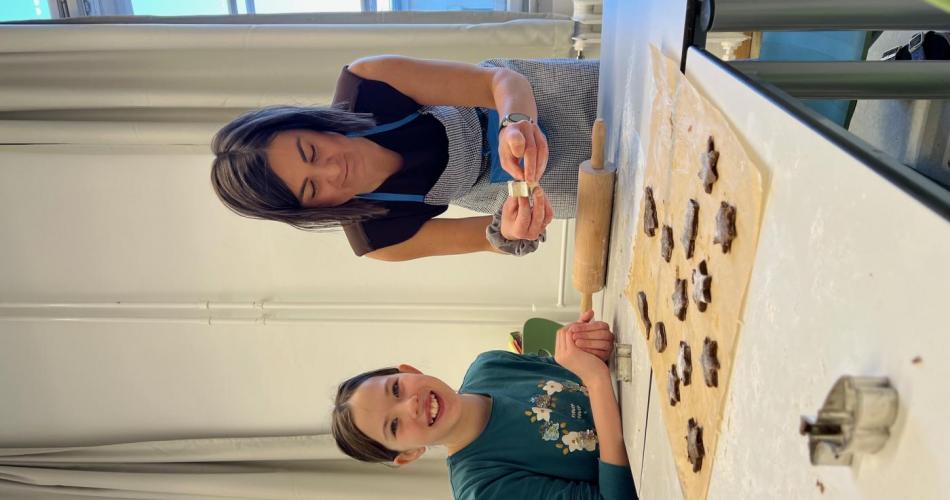 Kekse backen mit Frau Sattler