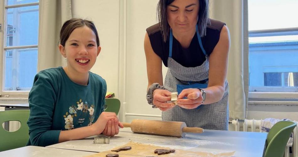 Kekse backen mit Frau Sattler